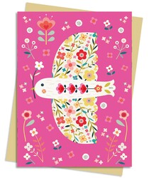 Bee Brown: Pink Floral Dove Greeting Card Pack Bee Brown: Pink Floral Dove Greeting Card Pack
