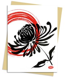 Sumi Flowers: Crysanthemum Greeting Card Pack Sumi Flowers: Crysanthemum Greeting Card Pack