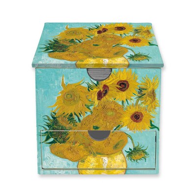 Vincent van Gogh: Sunflowers Memo Box with Drawer Vincent van Gogh: Sunflowers Memo Box with Drawer