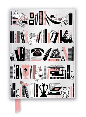 Moomin Bookshelves: Pink & Silver (Foiled Journal) Moomin Bookshelves: Pink & Silver (Foiled Journal)