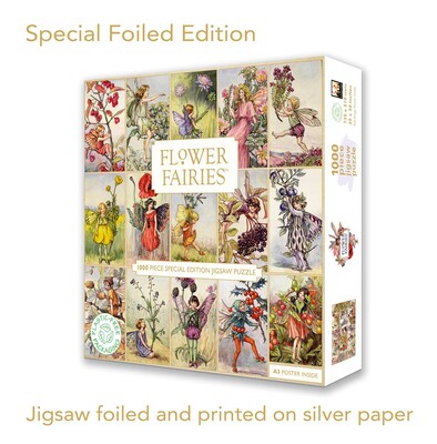 Special Edition Adult Foiled Jigsaw Puzzle Flower Fairies Special Edition Adult Foiled Jigsaw Puzzle Flower Fairies