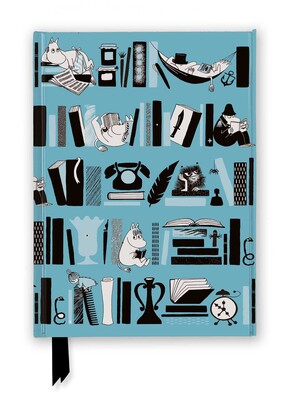 Moomin Bookshelves: Pale Blue (Foiled Journal) Moomin Bookshelves: Pale Blue (Foiled Journal)