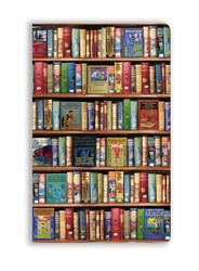 Bodleian Libraries: Hobbies & Pastimes Vintage Bookshelves (Soft Touch Journal)