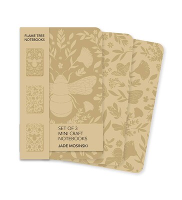 Jade Mosinski Set of 3 Mini Craft Notebooks Jade Mosinski Set of 3 Mini Craft Notebooks