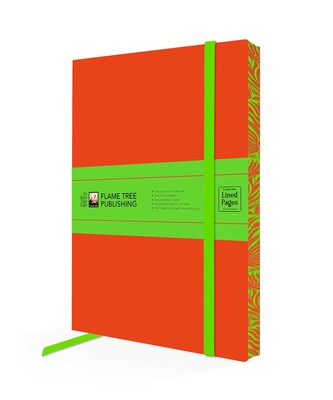 Orange & Lime Green Artisan Paperback Notebook Orange & Lime Green Artisan Paperback Notebook