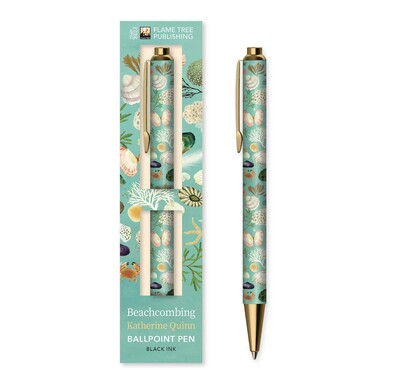 Katherine Quinn: Beachcombing Boxed Decorative Ballpoint Pen Katherine Quinn: Beachcombing Boxed Decorative Ballpoint Pen