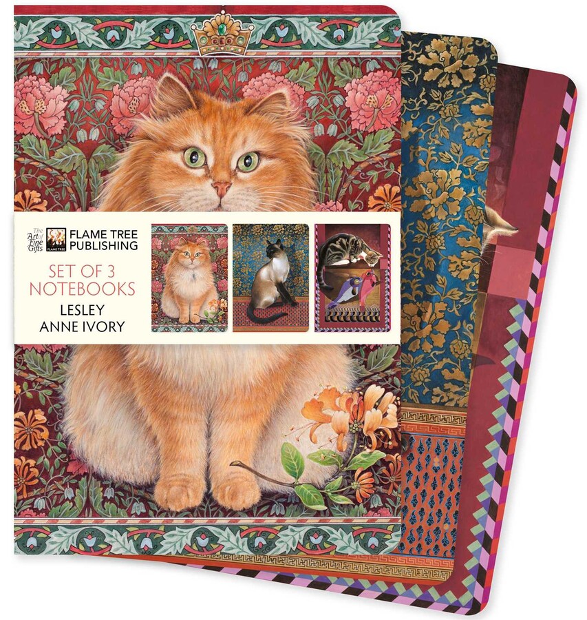 Lesley Anne Ivory Set of 3 Standard Notebooks