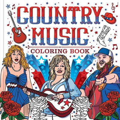 Country Music Coloring Book Country Music Coloring Book