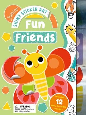 Junior Shiny Sticker Art: Fun Friends Junior Shiny Sticker Art: Fun Friends