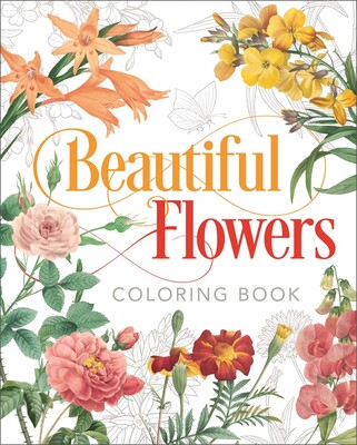 Beautiful Flowers Coloring Book Beautiful Flowers Coloring Book