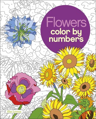 Flowers Color by Numbers Flowers Color by Numbers
