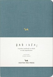 A Notebook for Bad Ideas (Medium / Blue / Unlined)