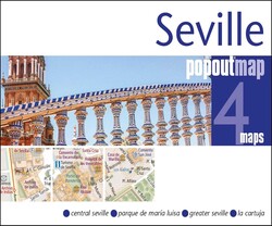 Seville PopOut Map Seville PopOut Map