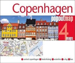 Copenhagen PopOut Map Copenhagen PopOut Map