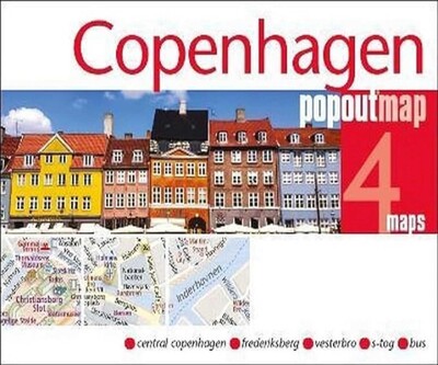 Copenhagen PopOut Map Copenhagen PopOut Map