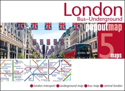 London Bus & Underground Tube PopOut Map London Bus & Underground Tube PopOut Map