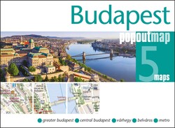 Budapest PopOut Map Budapest PopOut Map