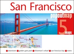 San Francisco PopOut Map San Francisco PopOut Map