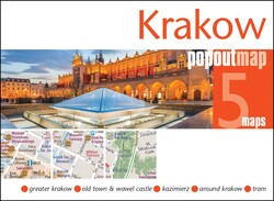 Krakow PopOut Map Krakow PopOut Map