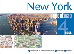 New York PopOut Map New York PopOut Map