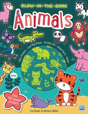 Glow-in-the-Dark Animals Sticker Activity Glow-in-the-Dark Animals Sticker Activity