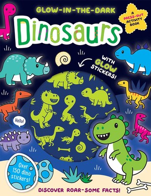 Glow-in-the-Dark Dinosaurs Sticker Activity Book Glow-in-the-Dark Dinosaurs Sticker Activity Book