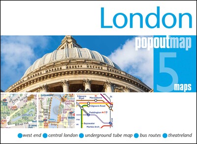 London Double Popout Map London Double Popout Map