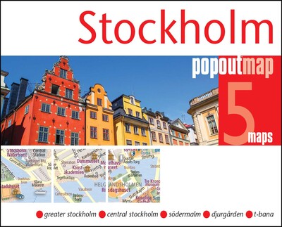 Stockholm Popout Map Stockholm Popout Map