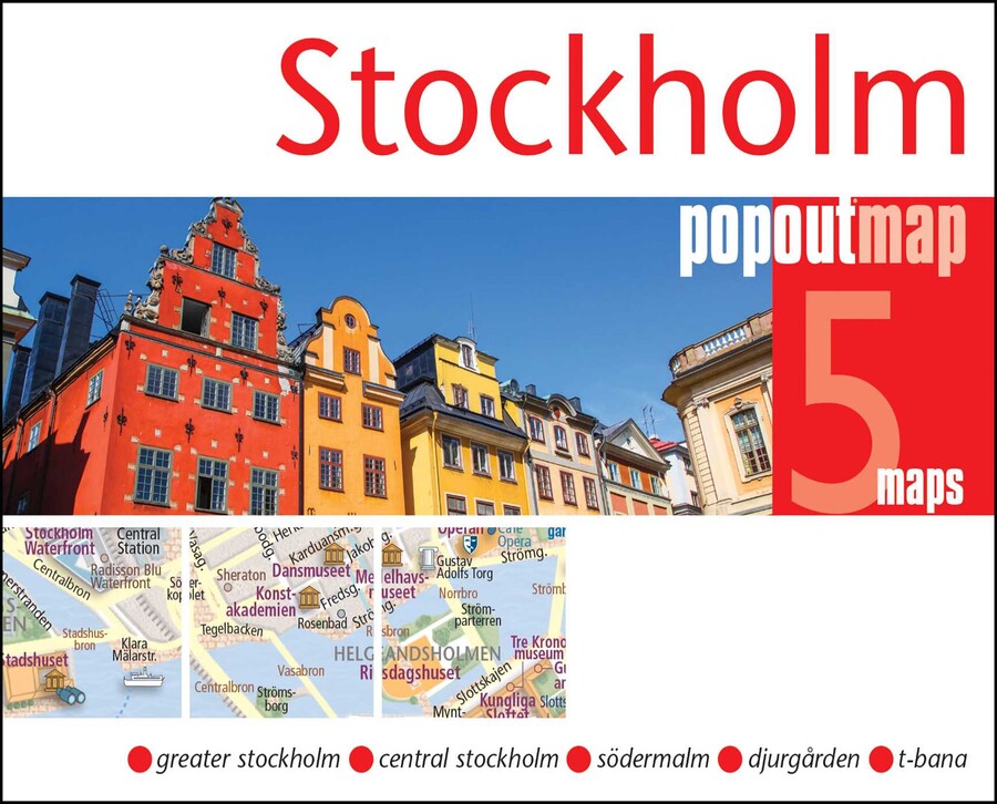 Stockholm Popout Map