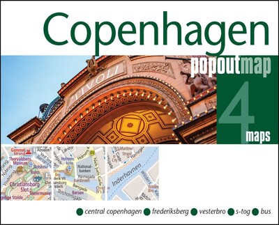 Copenhagen Popout Map Copenhagen Popout Map