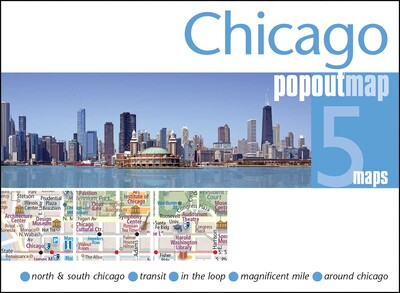 Chicago Popout Map Chicago Popout Map