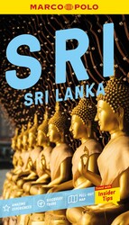 Marco Polo Sri Lanka Pocket Travel Guide with Fold-Out Map