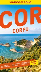 Marco Polo Corfu Pocket Guide with Fold-Out Map