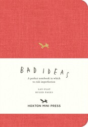 A Notebook for Bad Ideas (Small / Red / Lined)