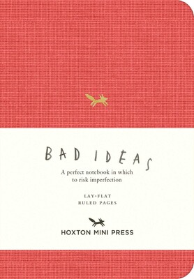 A Notebook for Bad Ideas (Small / Red / Lined)