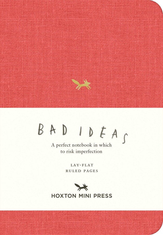 Notebook for Bad Ideas (Small / Red / Lined)