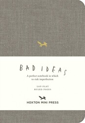 A Notebook for Bad Ideas (Small / Light Grey / Lined)