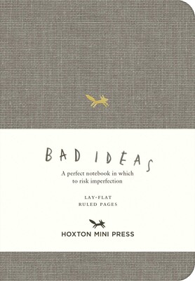 A Notebook for Bad Ideas (Small / Light Grey / Lined)