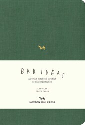 A Notebook for Bad Ideas (Medium / Green / Unlined)