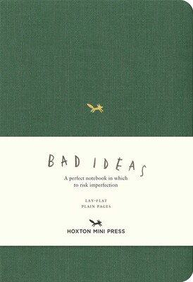 A Notebook for Bad Ideas (Medium / Green / Unlined)