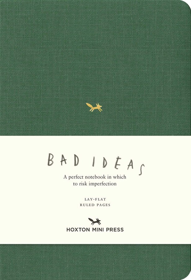 Notebook for Bad Ideas (Medium / Green / Lined)