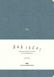 A Notebook for Bad Ideas (Large / Blue / Unlined)