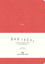 A Notebook for Bad Ideas (Large / Red / Lined)