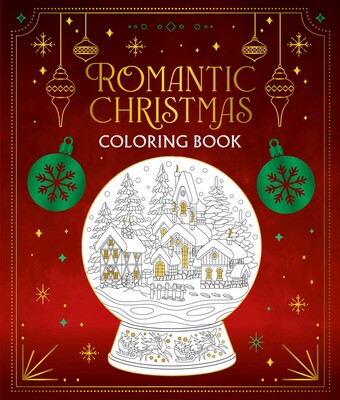 Romantic Christmas Coloring Book Romantic Christmas Coloring Book