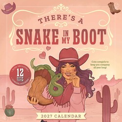 2027 There's a Snake in My Boot Wall Calendar 2027 There's a Snake in My Boot Wall Calendar
