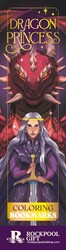 Dragon Princess Coloring Bookmarks