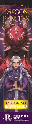 Dragon Princess Coloring Bookmarks Dragon Princess Coloring Bookmarks