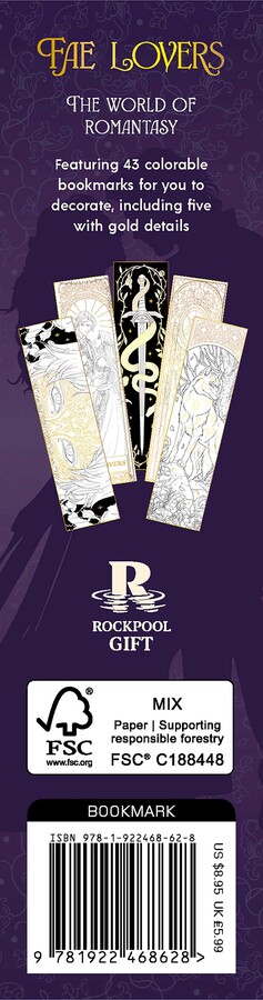 Fae Lovers Coloring Bookmarks