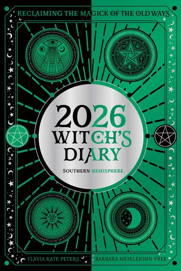 2026 Witch's Diary Southern Hemisphere Book by Flavia Kate Peters