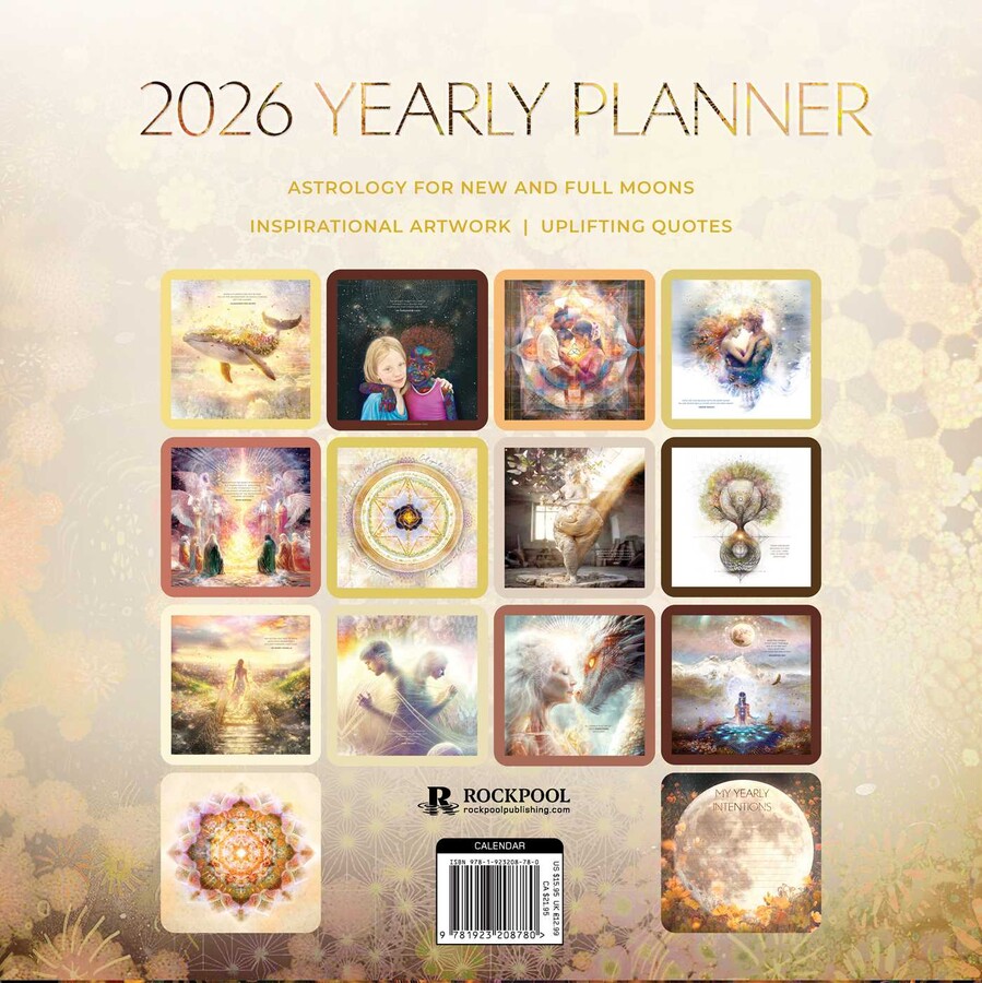 Simon Drew Easel Desk Calendar 2024